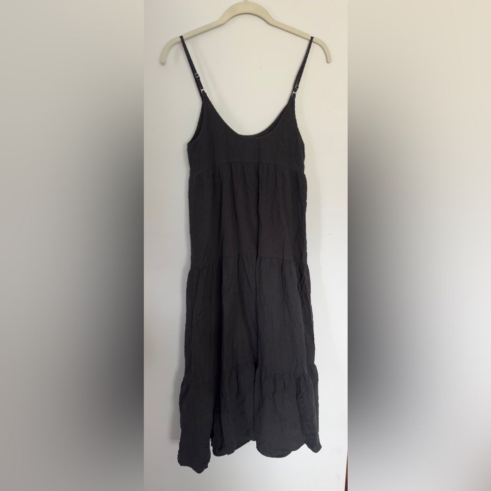 Cotton On Black Tiered Maxi Sundress